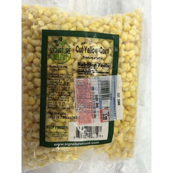 Cut Yellow Corn