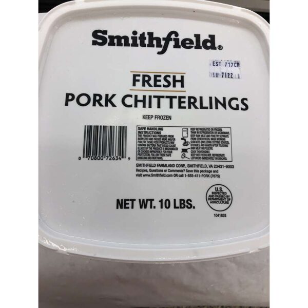 Fresh Pork Chitterlings (10 lbs)