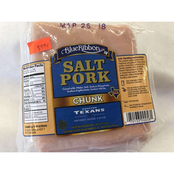 Salt Pork (per lb)