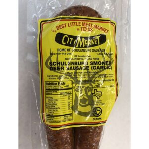 Schulenburg Smoked Deer Sausage (per lb)