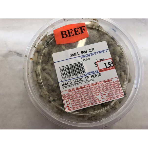 Small Boudin Cup - Beef