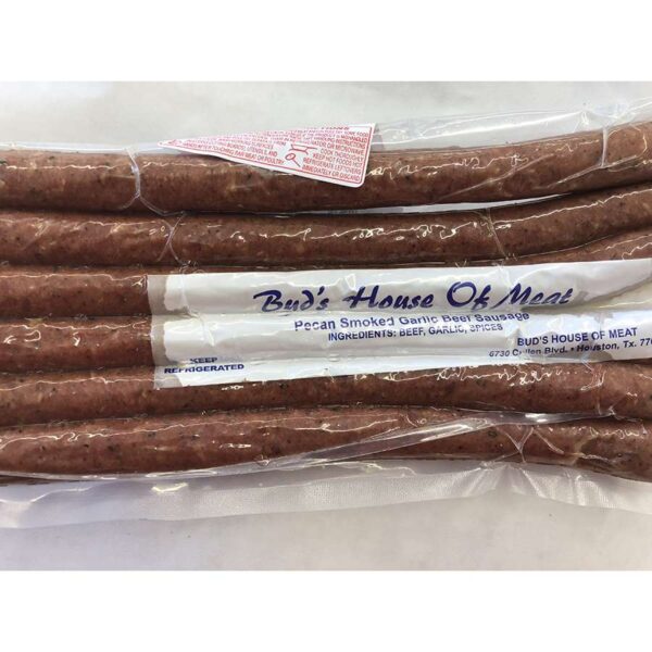 Smoked Garlic Beef Pencil Links (per lb)