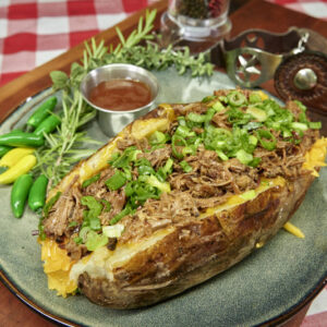 Baked Potato with Meat