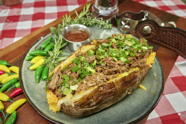 Baked Potato with Meat