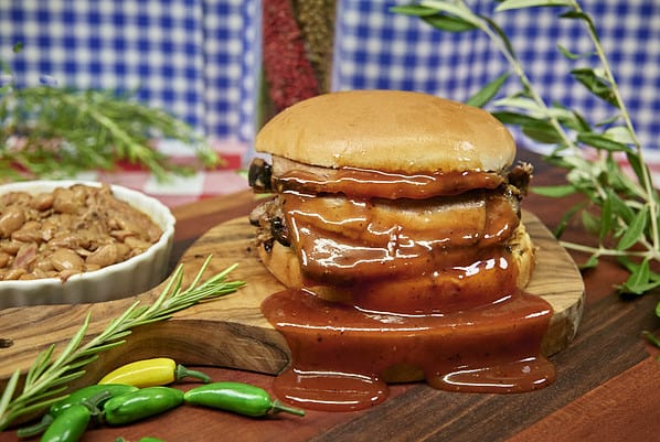 Sliced Beef Sandwich